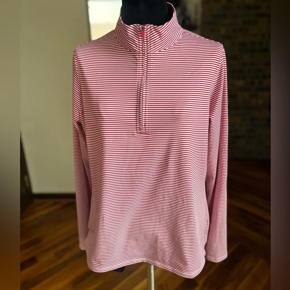 Renwick Sport & Vineyard Vines Striped Half-Zip Pullover SET, ECU - Picture 10 of 17